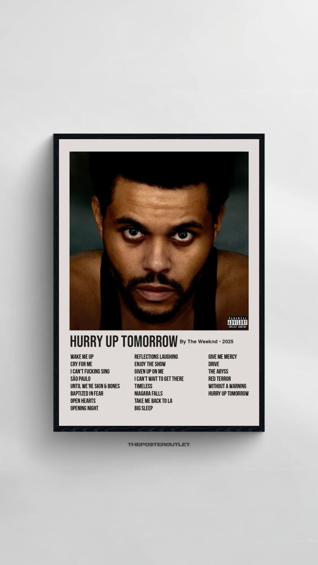 Theweeknd Framed Poster