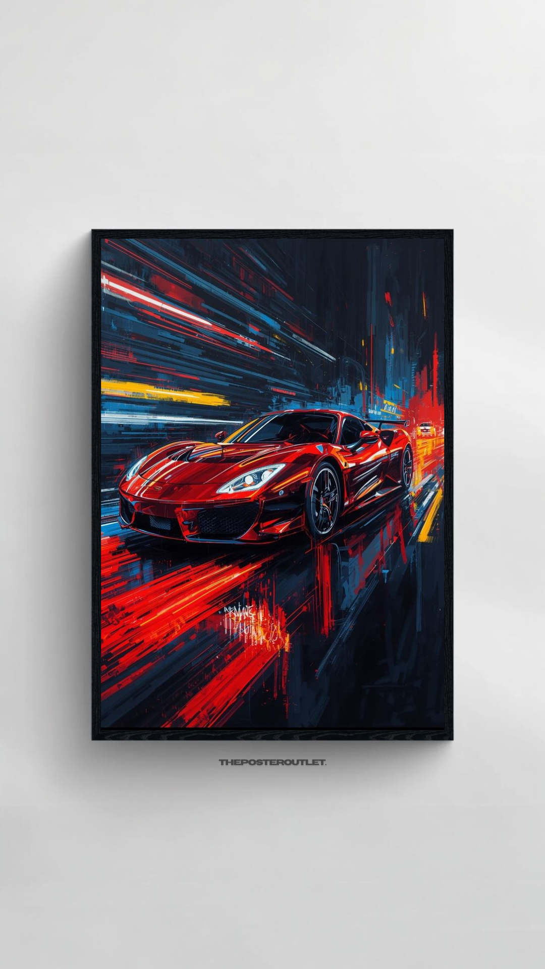 Corvette Framed Poster