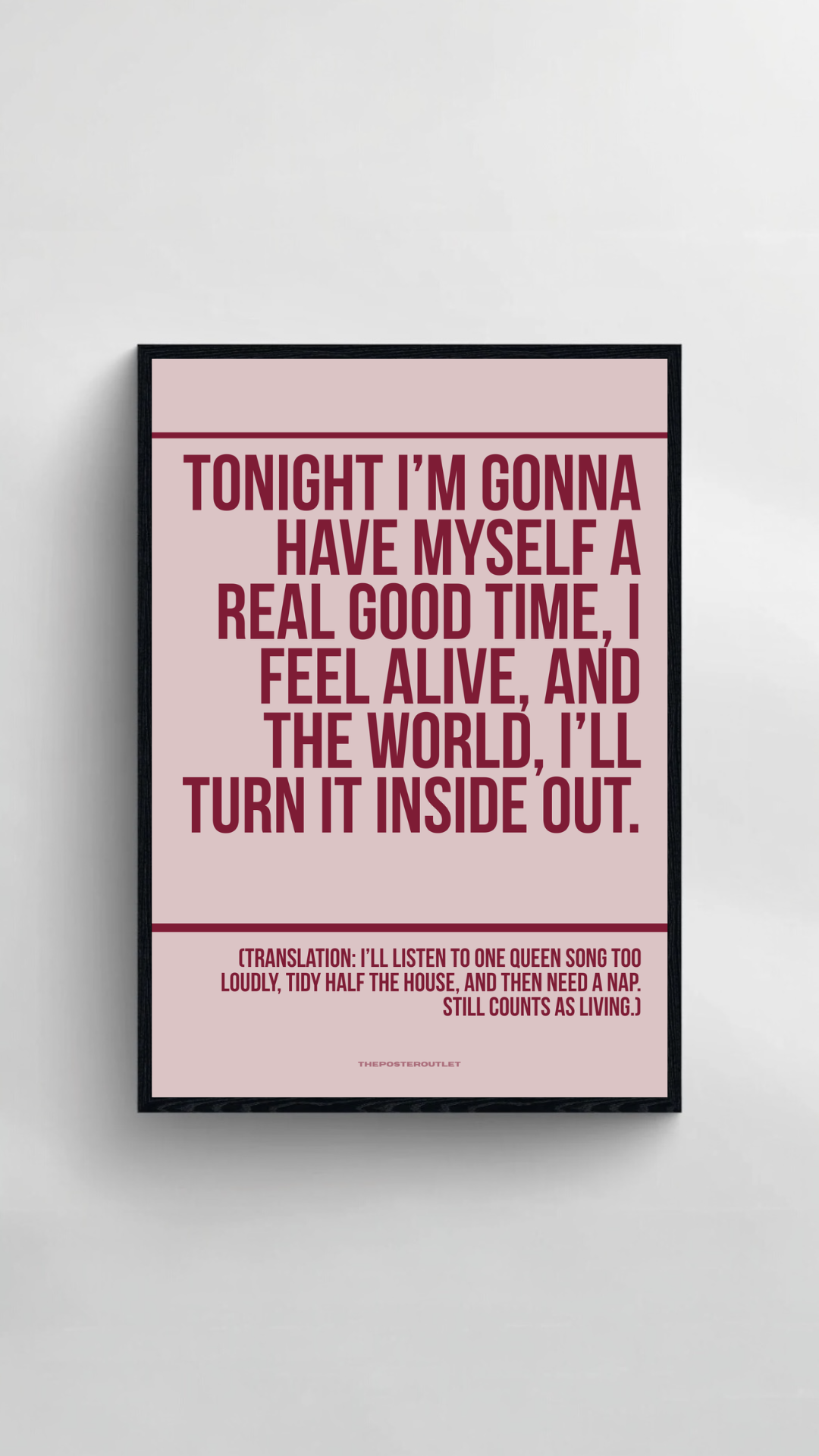 Don't Stop Me Now Print 2