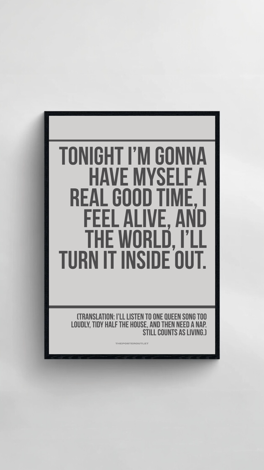 Don't Stop Me Now Print 2