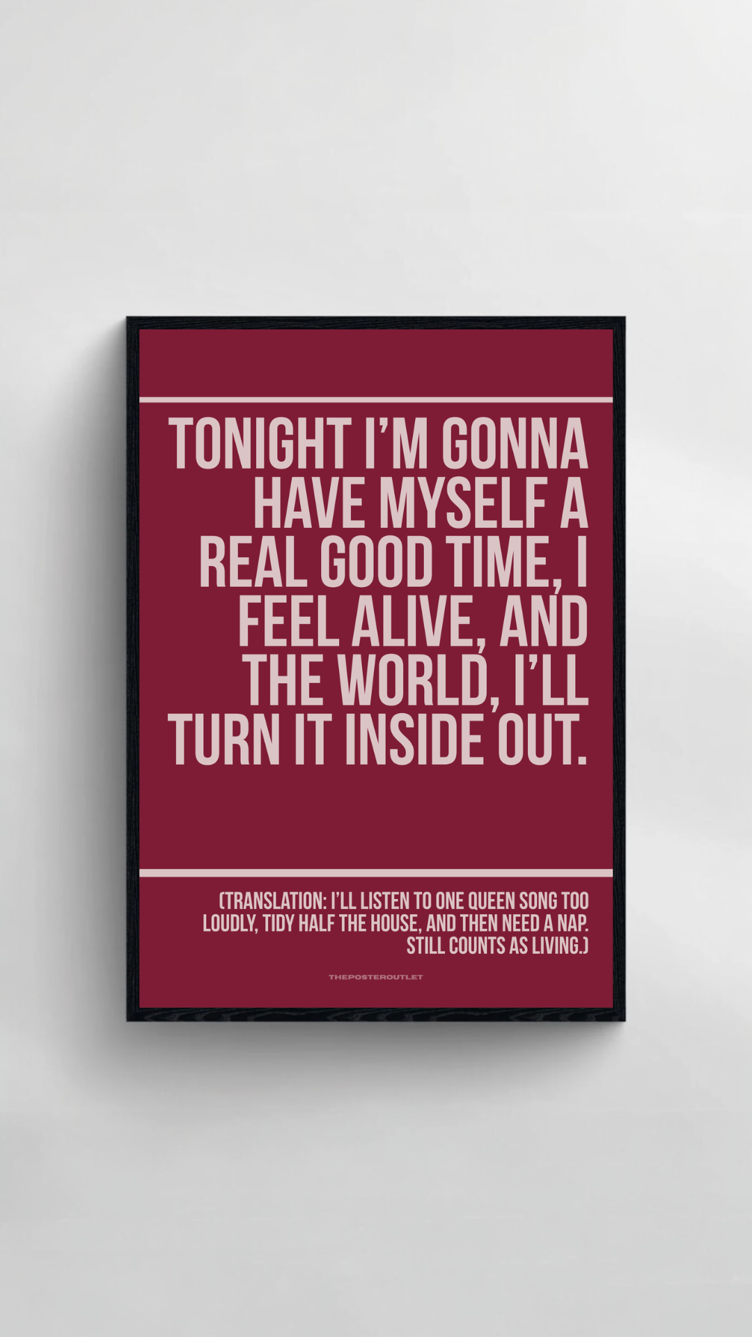 Don't Stop Me Now Print 2