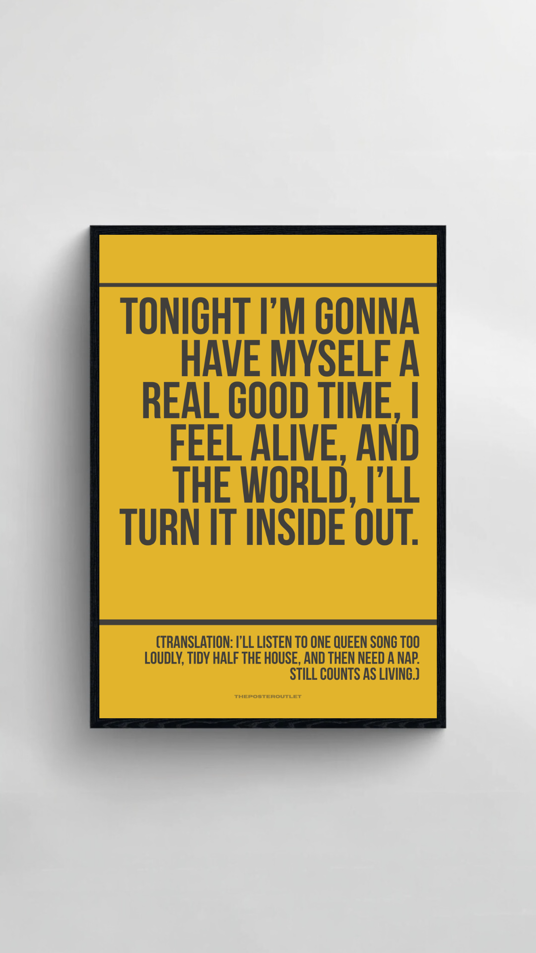 Don't Stop Me Now Print 2