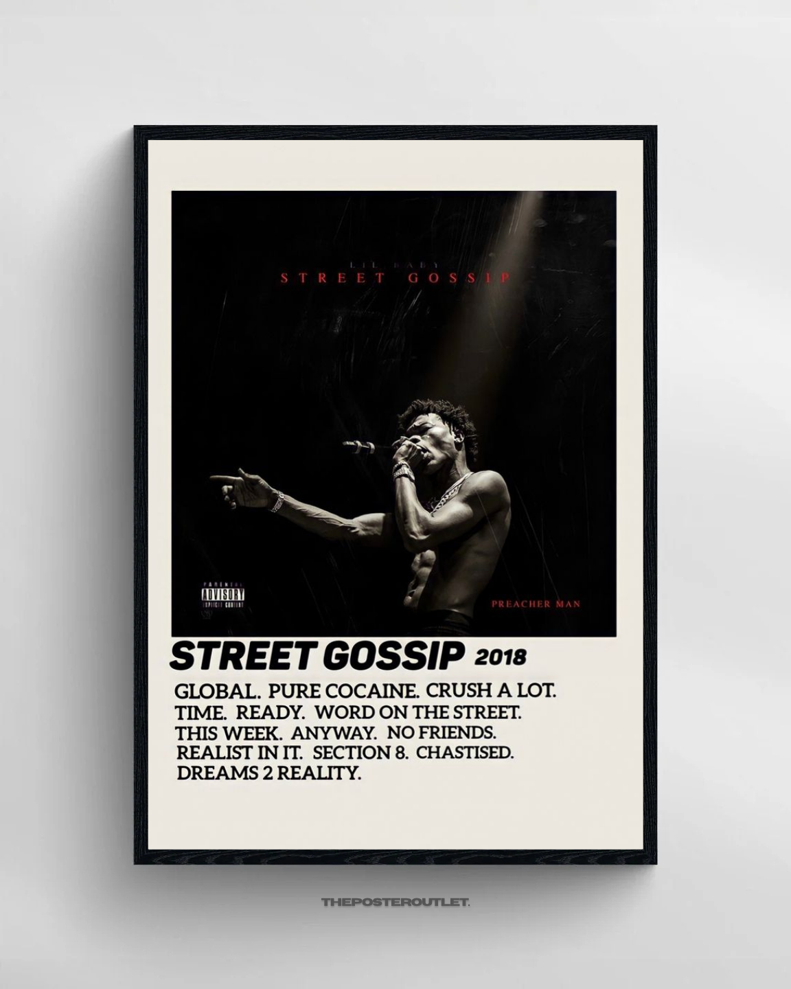 Lil Baby Framed Poster