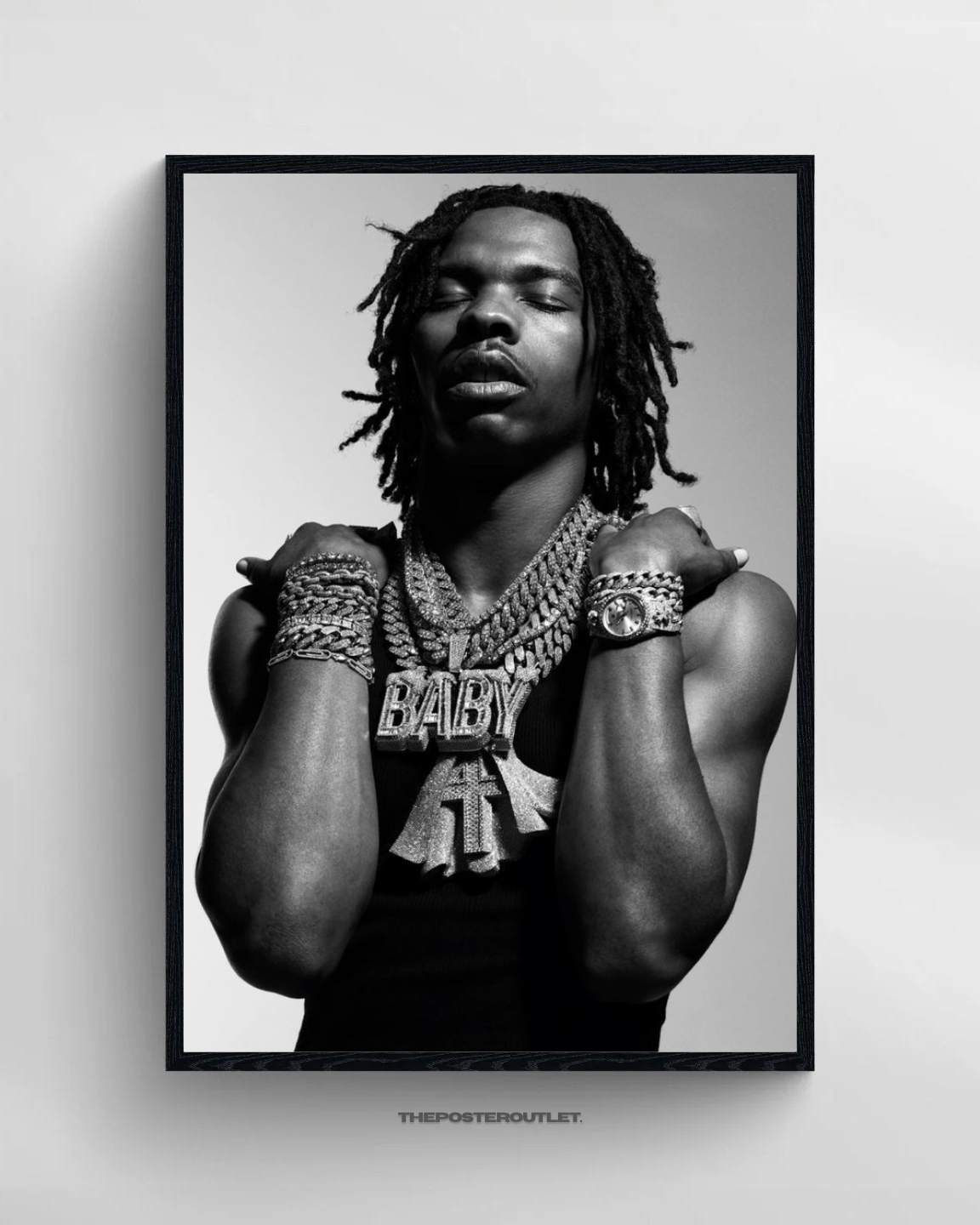 Lil Baby Framed Poster