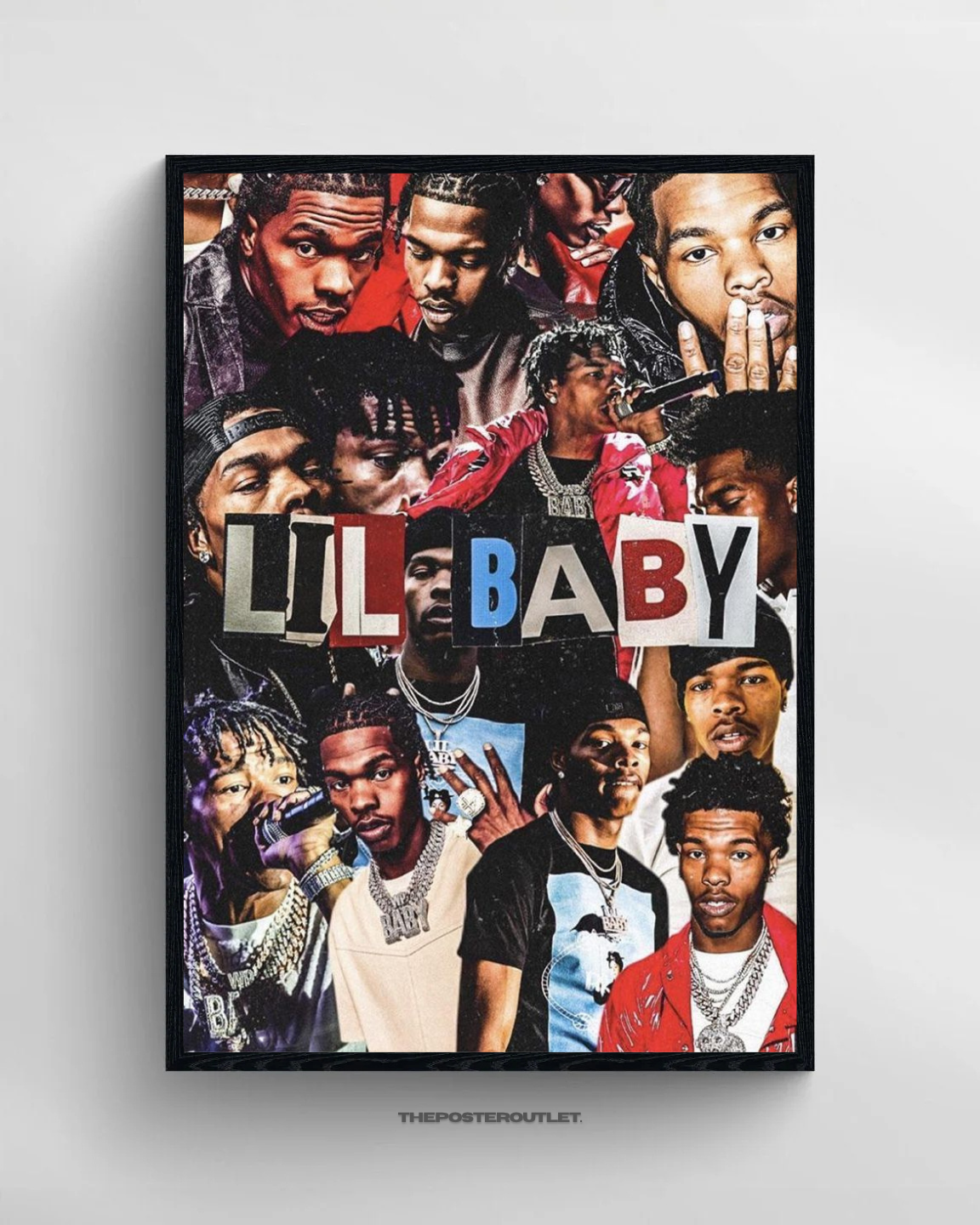 Lil Baby Framed Poster