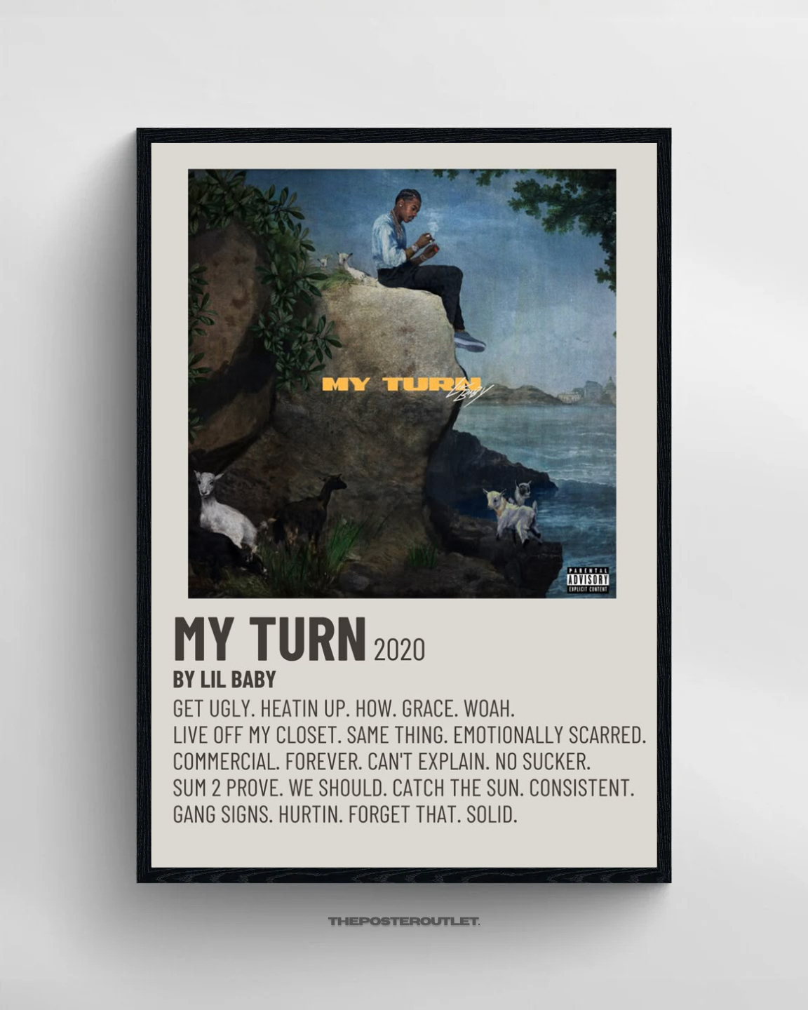 Lil Baby Framed Poster