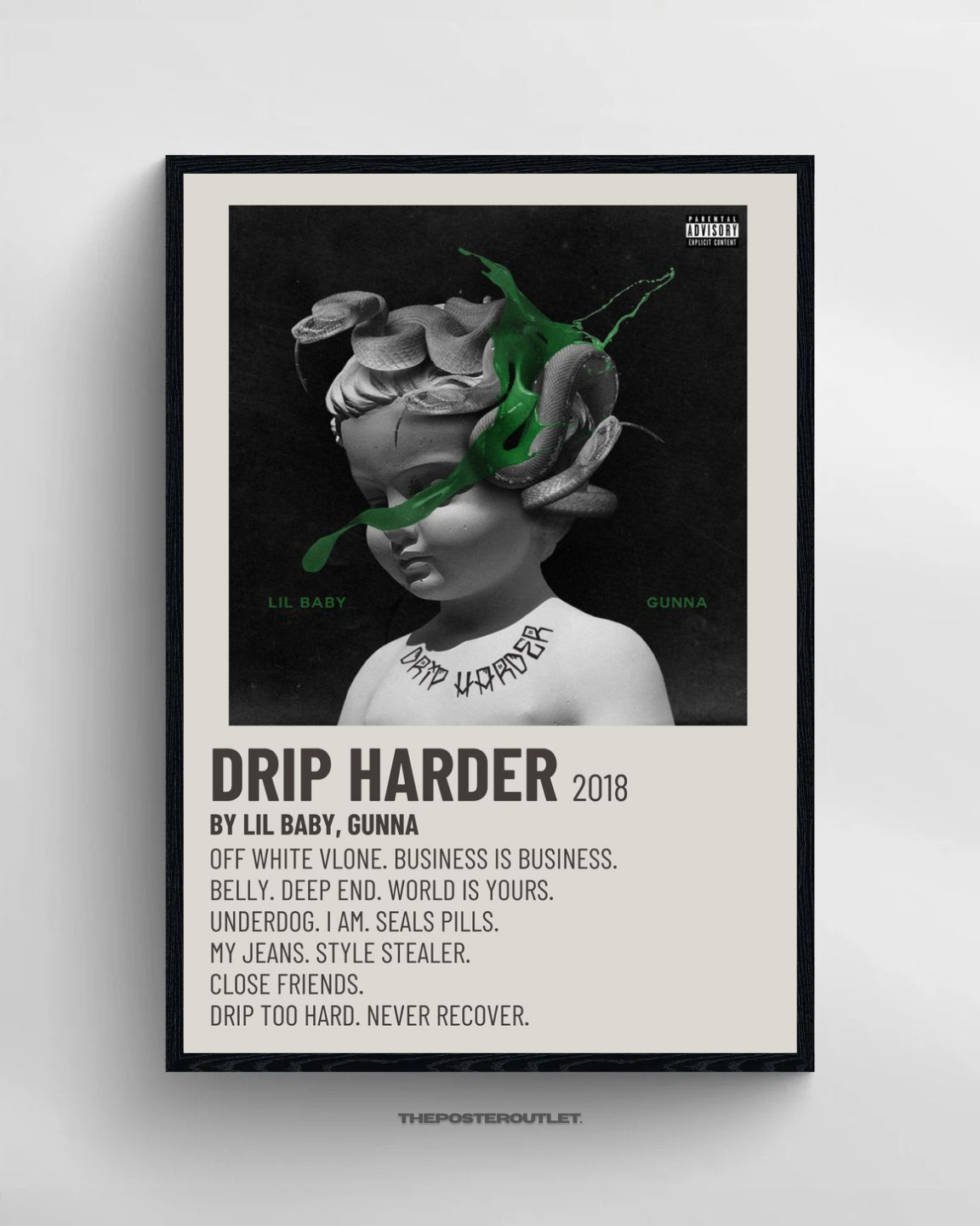 Lil Baby Framed Poster