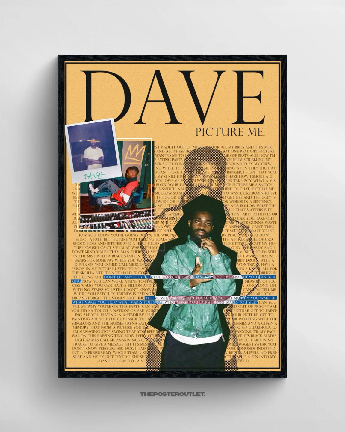 Dave Framed Poster