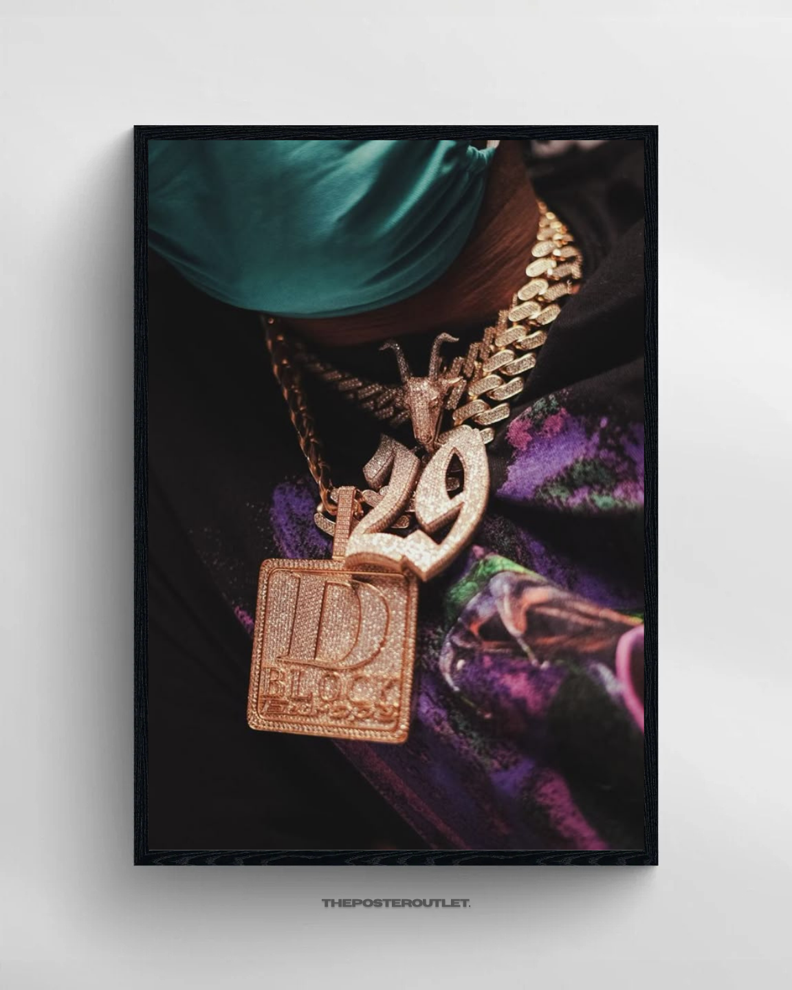 D Block Europe Framed Poster