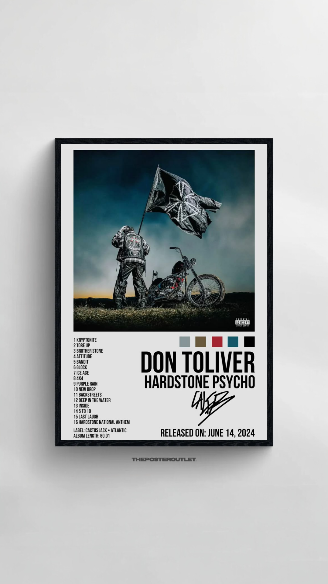 Don Toliver Framed Poster