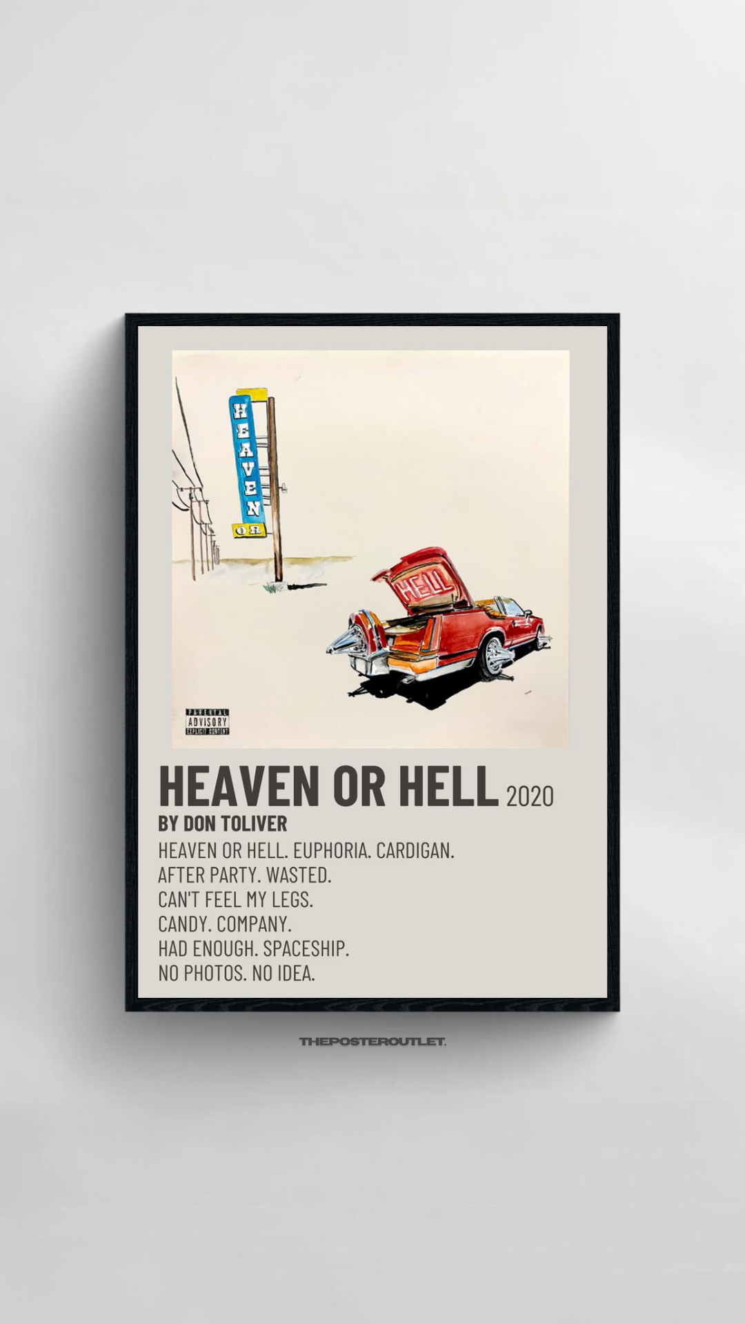 Don Toliver Framed Poster