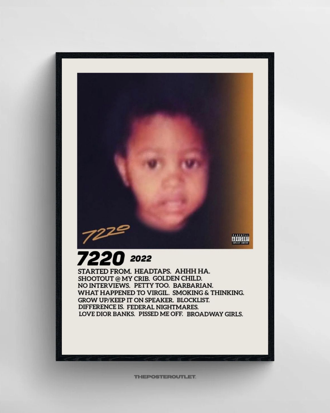 Lil Durk Framed Poster