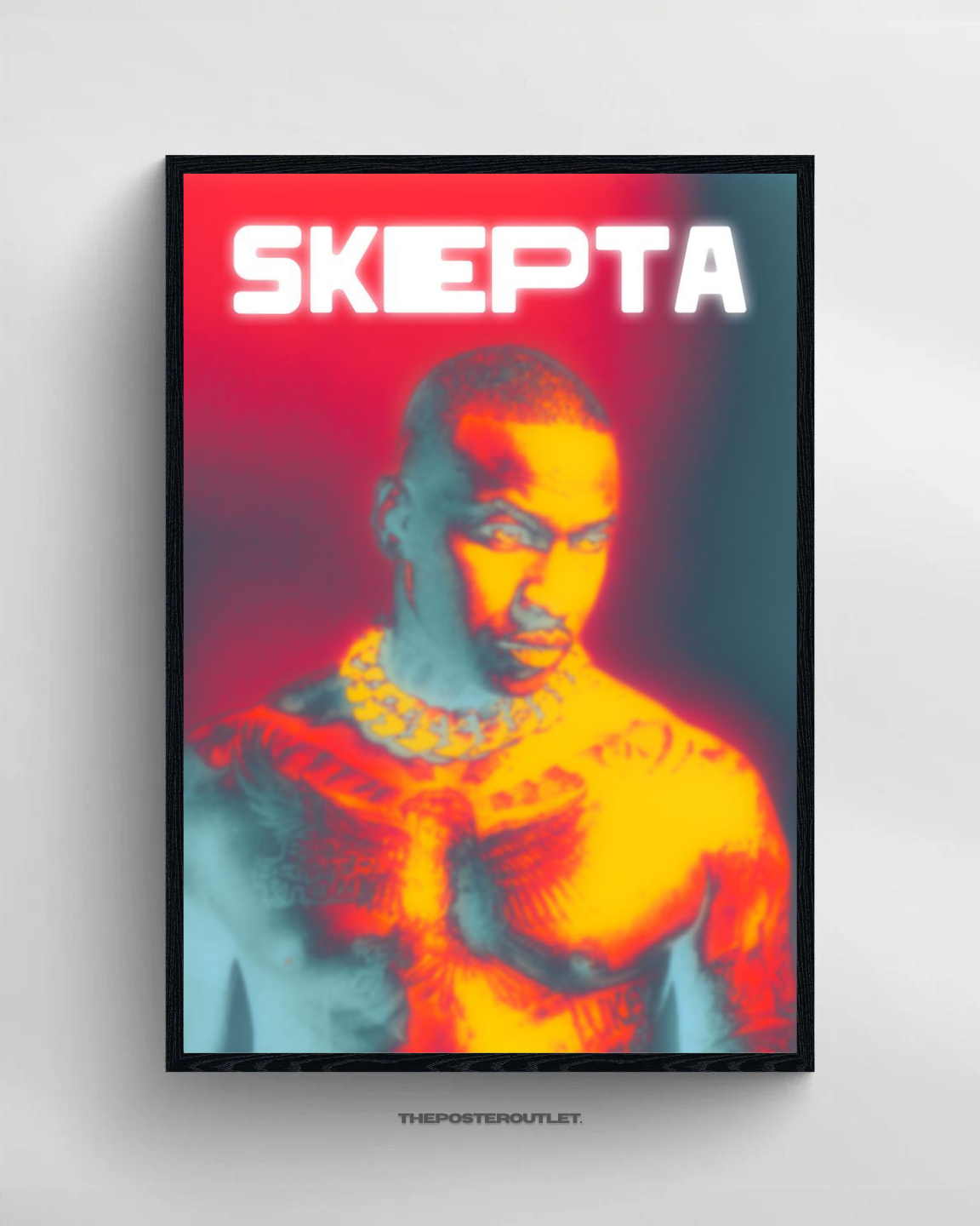Skepta Framed Poster