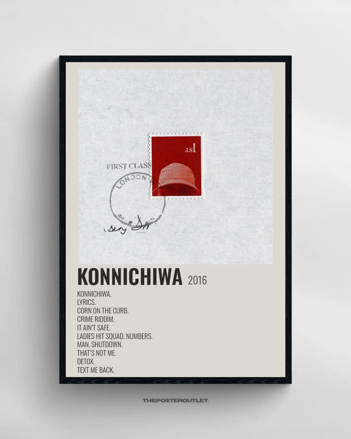 Skepta Framed Poster