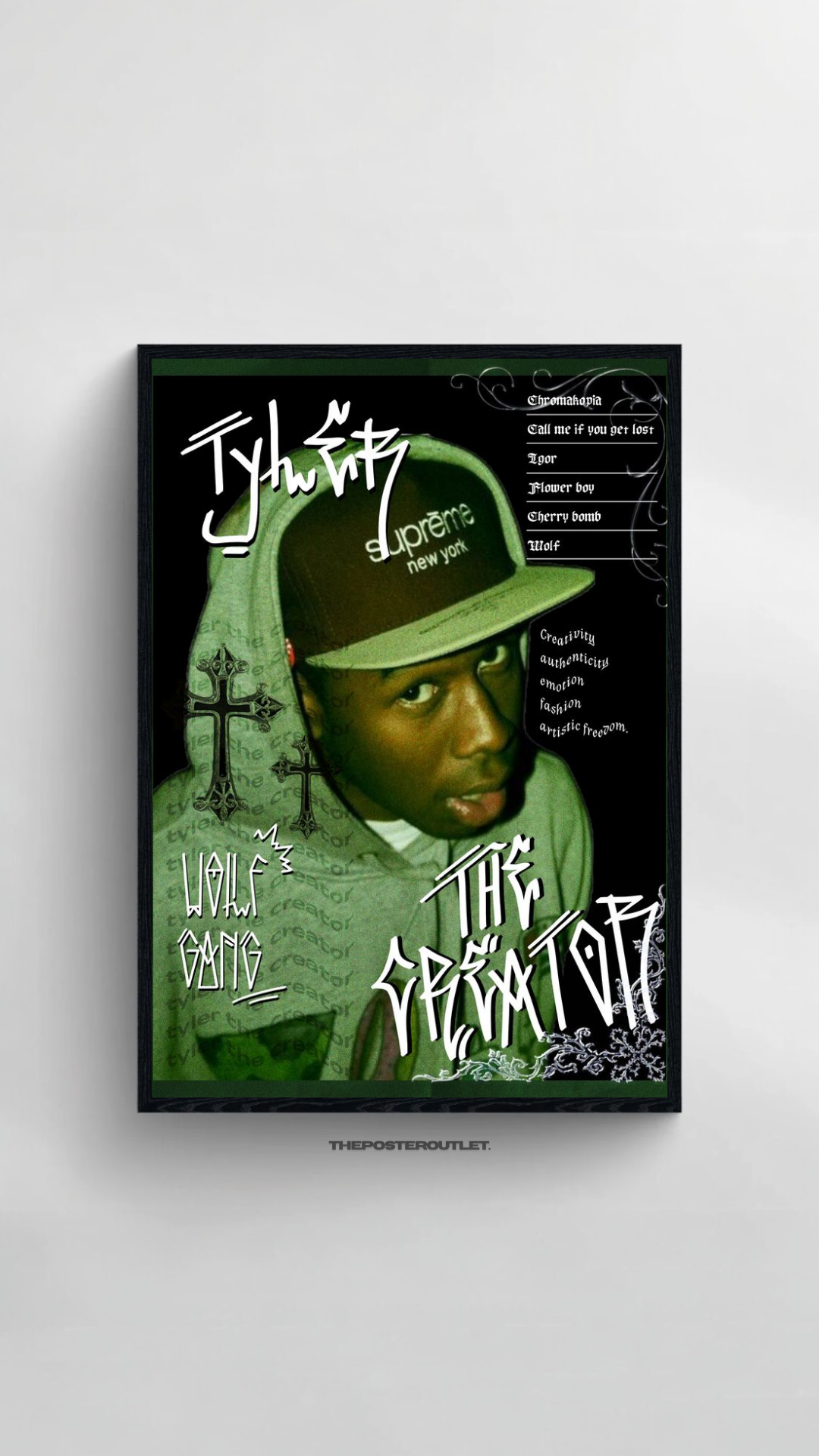 Tyler The Creator Framed Poster