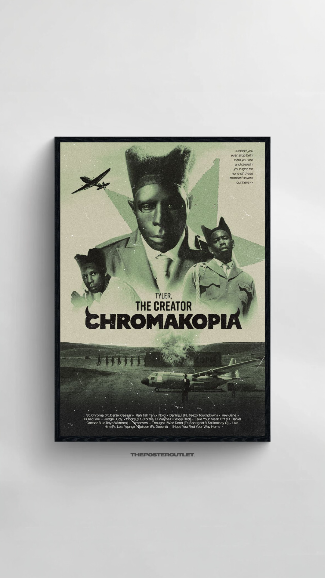 Tyler The Creator Framed Poster