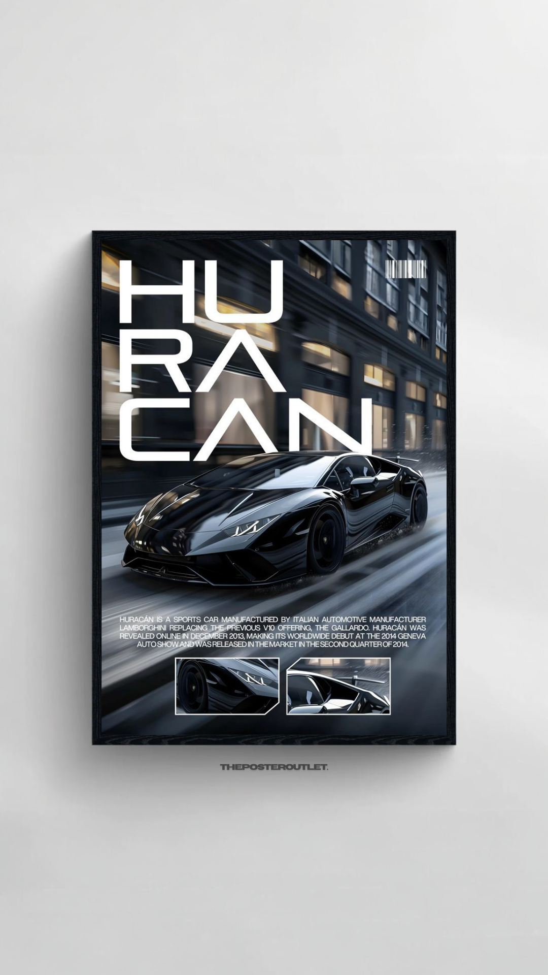 Lamborghini Framed Poster