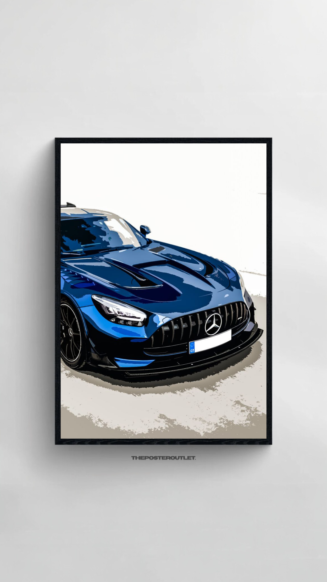 Mercedes Framed Poster
