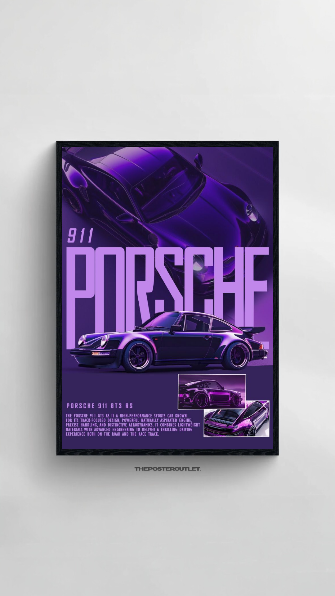 911 Porsche Framed Poster