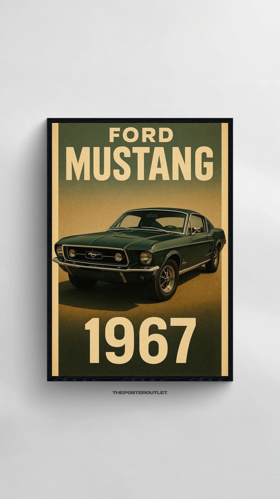 Ford Mustang Framed Poster